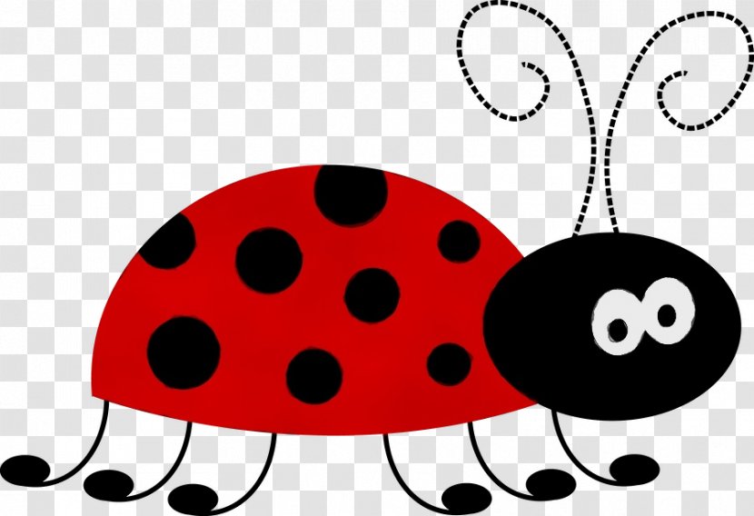 Ladybug - Wet Ink - Beetle Transparent PNG