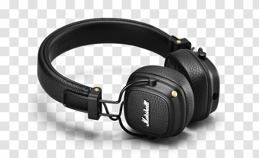 Marshall Major III Headphones On-ear Wireless Amplification Sound - Audio Equipment Transparent PNG