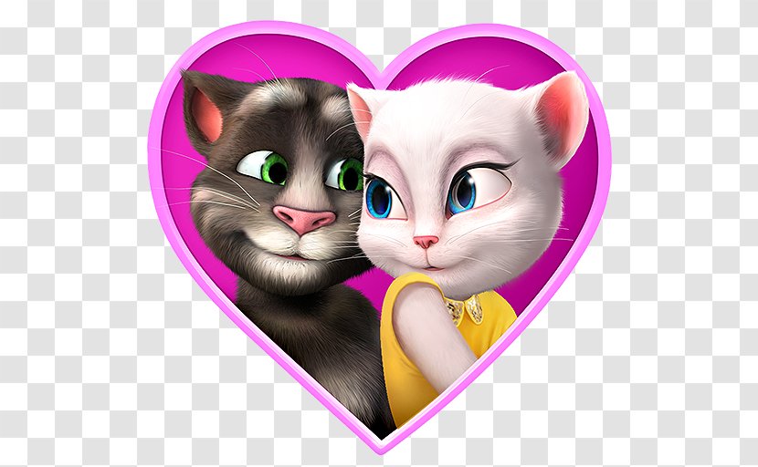 Talking Angela My Tom Love Letter And Friends - Frame - Android Transparent PNG