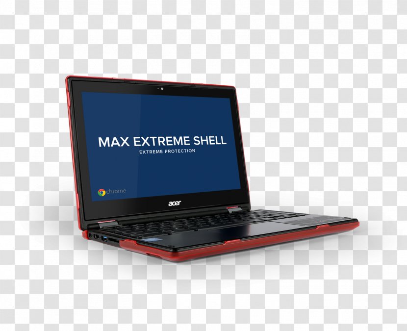 Netbook Hewlett-Packard Laptop Acer Chromebook R 11 C738T - Ipad Mini Red Case Transparent PNG