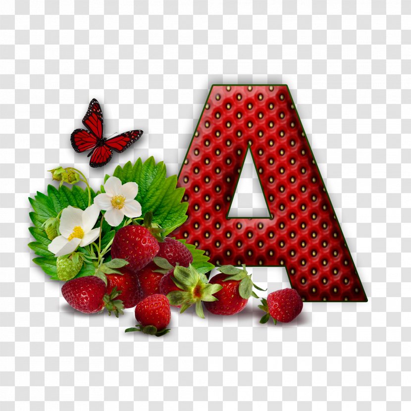 Red Flower - Strawberries - Triangle Alpine Strawberry Transparent PNG