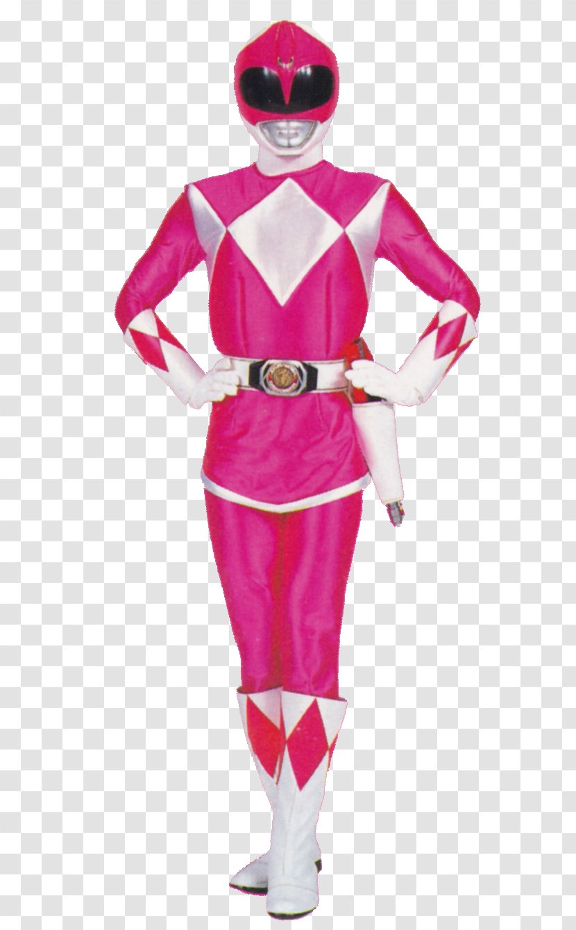 Kimberly Hart Katherine Hillard Pink Super Sentai Mighty Morphin Power Rangers - Costume Design Transparent PNG