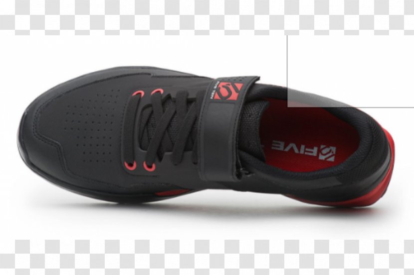 Five Ten Footwear Cycling Shoe Sneakers Klikpedaal - Red Lace Transparent PNG