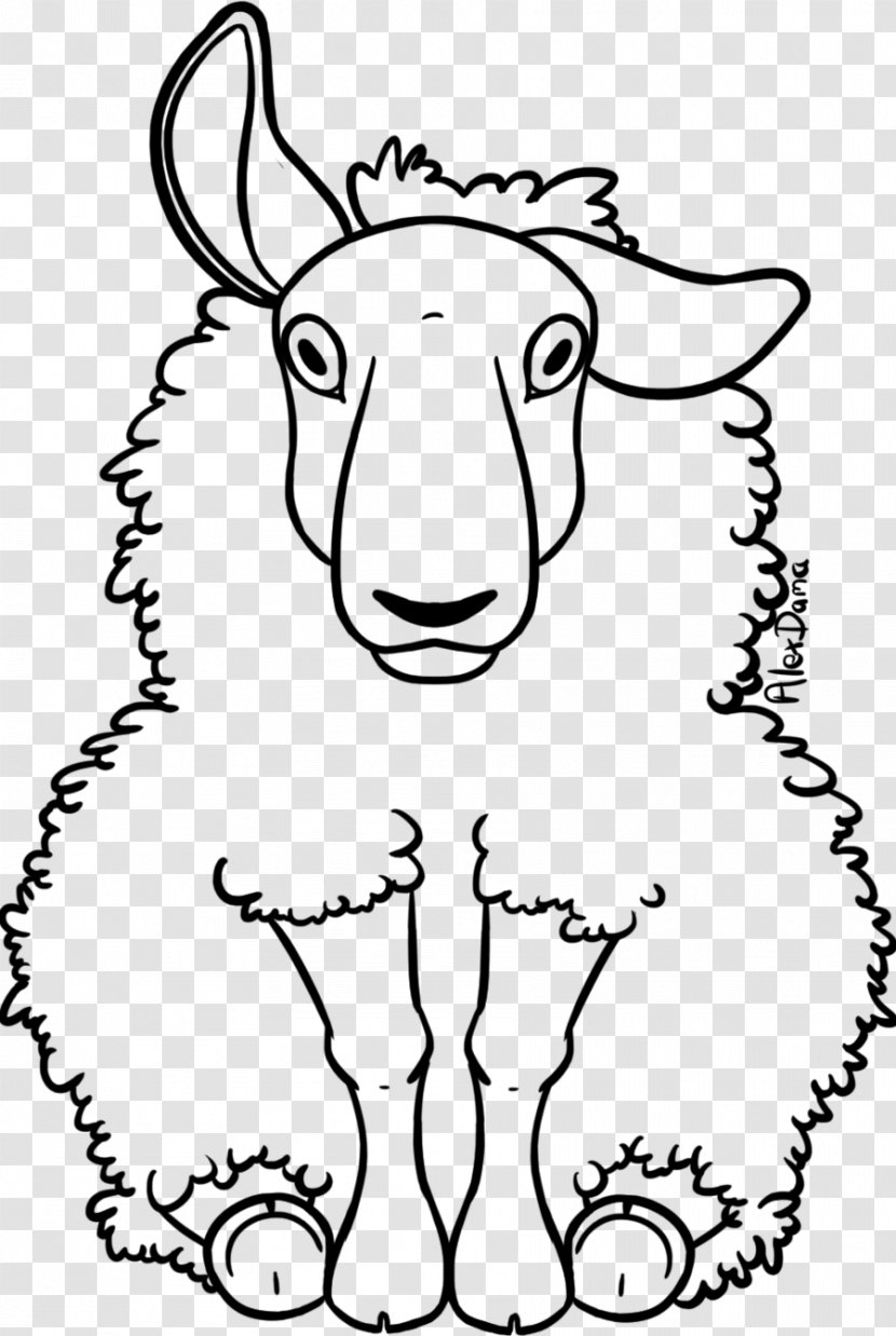 Whiskers Goat Cattle White Clip Art - Flower Transparent PNG