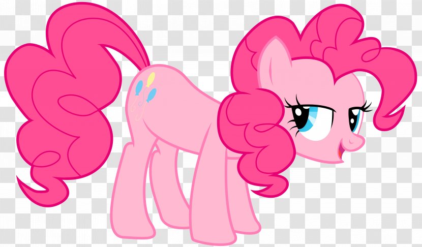 Pinkie Pie Pony Rainbow Dash Applejack Rarity - Frame - Flirty Vector Transparent PNG