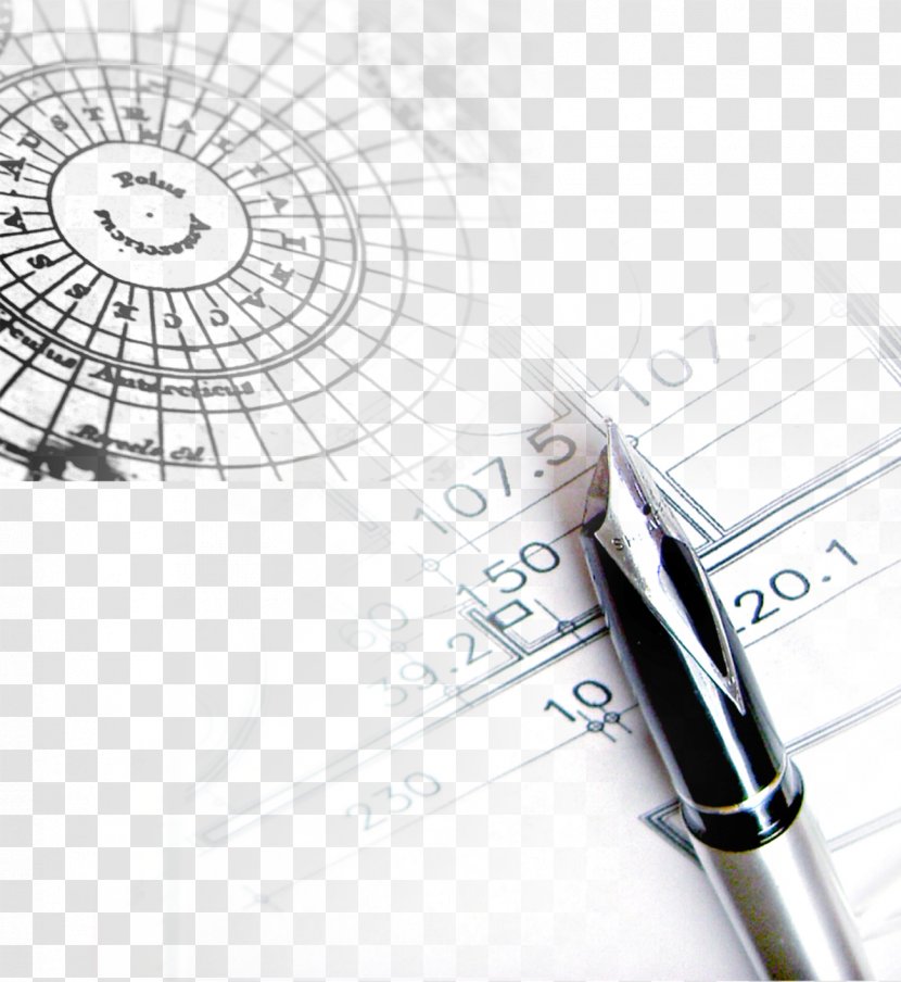 Compass Drawing U660eu4ebau8349u4e66u300au5343u5b57u6587u300b - Pen Transparent PNG