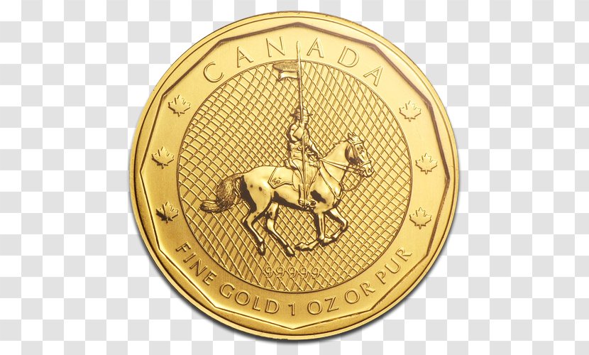 Gold Coin Canada Canadian Maple Leaf - Ounce Transparent PNG