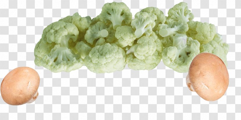 Cauliflower Cabbage Broccoli Vegetable - New Year Creative Cooking Transparent PNG