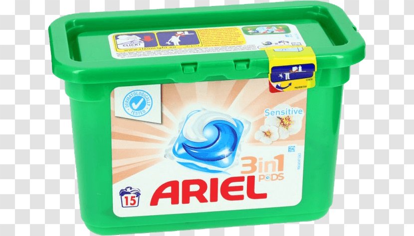 Laundry Detergent Ariel 3 In 1 Pods Regular Washing Tablets - Pod Transparent PNG