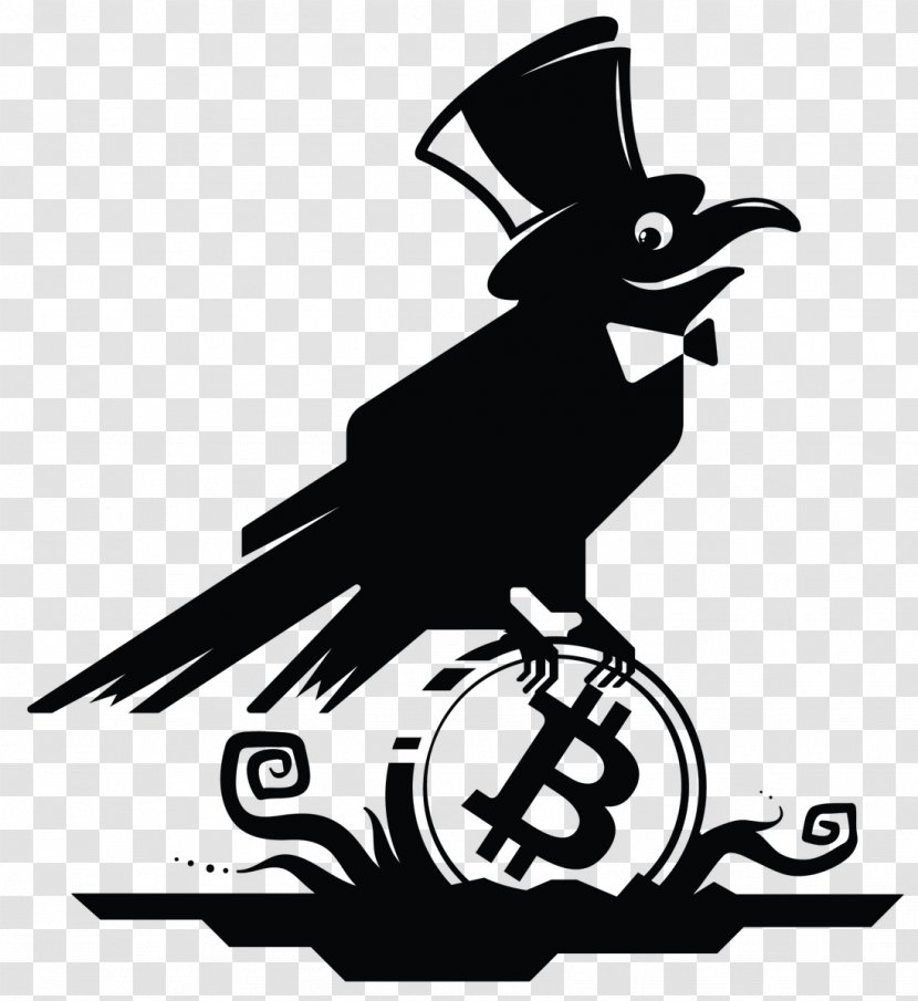 Silhouette Bitcoin Clip Art Cryptocurrency Beak Transparent PNG