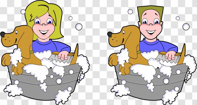 Yorkshire Terrier Dog Grooming Bathing Clip Art - Cartoon - Washing Cliparts Transparent PNG