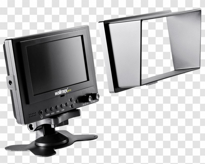 Computer Monitors Liquid-crystal Display Digital SLR 1080p Output Device - Technology - Creative Effects Transparent PNG