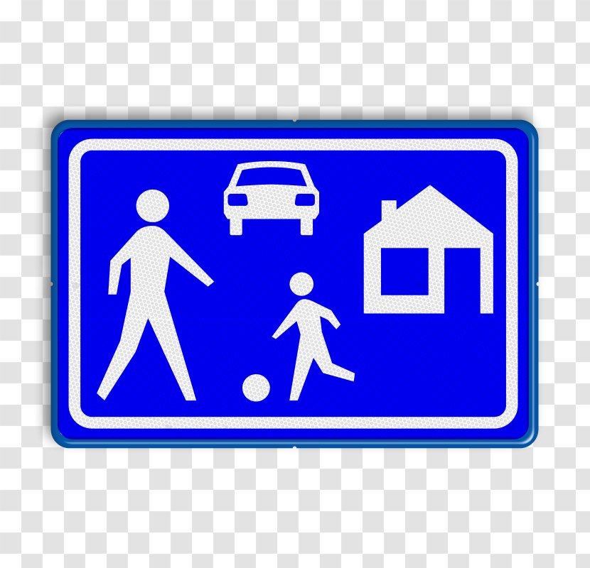 Living Street Traffic Sign Hak Utama Pada Persimpangan Road Segregated Cycle Facilities - Warning Transparent PNG