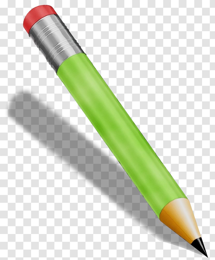 Watercolor Paper - Colored Pencil - Writing Implement Ball Pen Transparent PNG