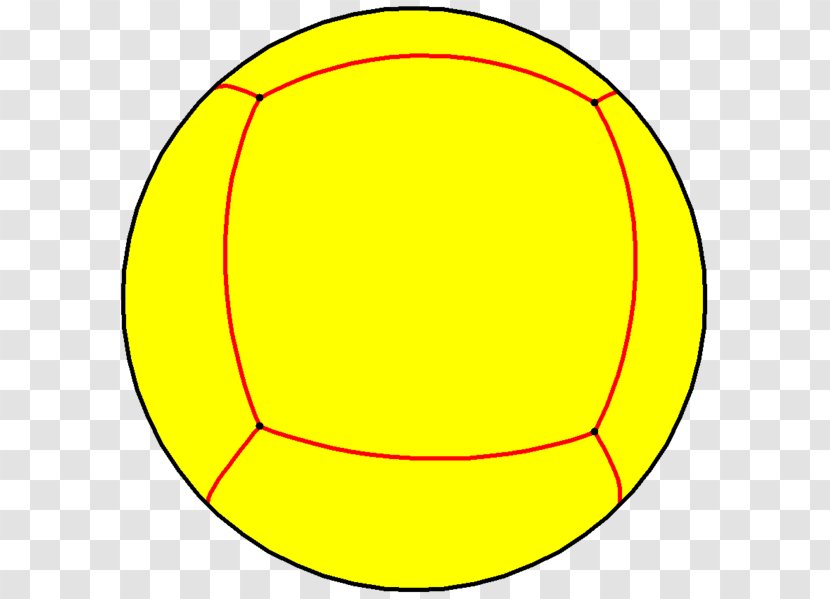 Circle Oval Sphere Point Symmetry - Yellow - Spherical Transparent PNG