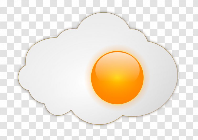 Circle Wallpaper - Computer - Fried Egg Image Transparent PNG