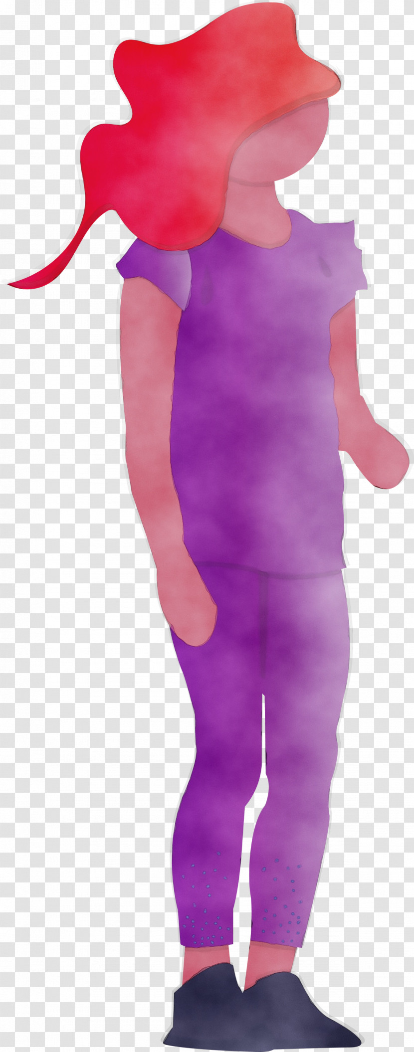 Pink Purple Violet Costume Muscle Transparent PNG