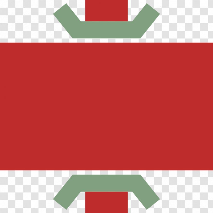 Logo Brand Line Angle - Red Transparent PNG