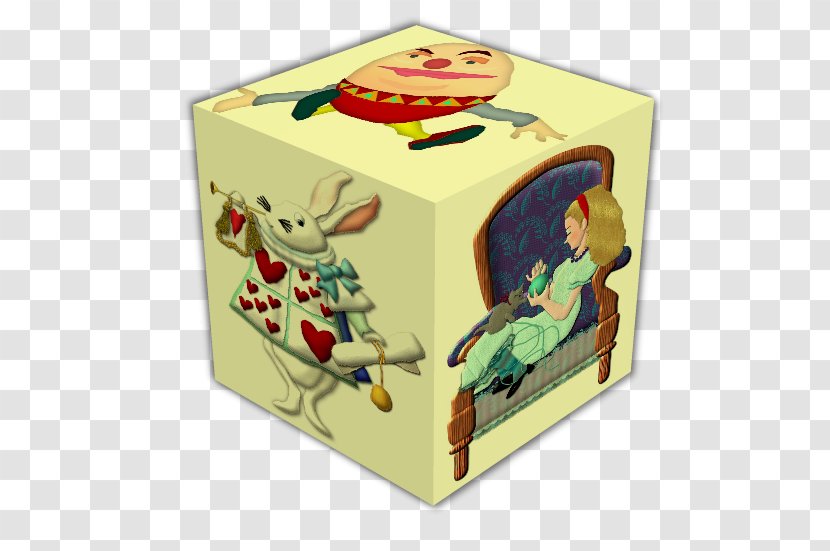 Animated Cartoon - Box - Dice Material Transparent PNG