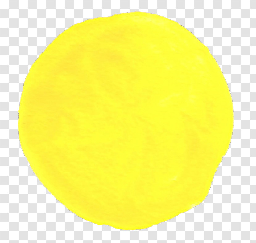 Yellow Circle Transparent PNG