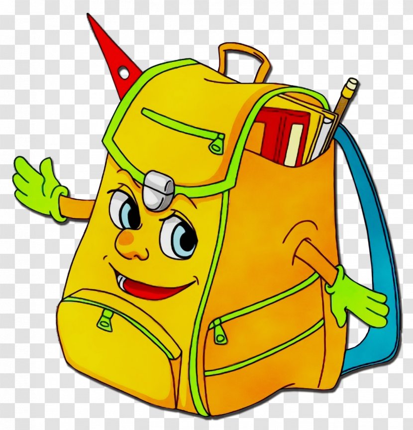 School Bag Cartoon - Backpack Luggage And Bags Transparent PNG