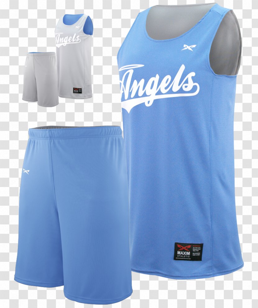 Basketball Uniform T-shirt Jersey - Sports - Kids Transparent PNG