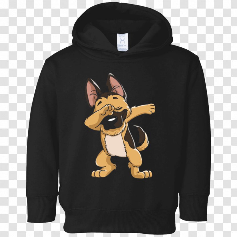 Hoodie German Shepherd Puppy T-shirt Pug - Hood - Dab Dance Transparent PNG