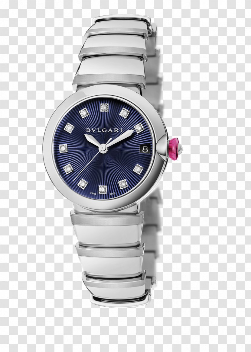 Bulgari Watch Jewellery Retail Bracelet - Raymond Weil - Watches Silver Blue Mechanical Female Form Transparent PNG