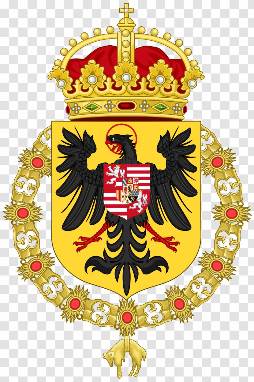 Coats Of Arms The Holy Roman Empire Coat Charles V, Emperor Kingdom Bohemia - Habsburg Monarchy - Austro Hungarian Transparent PNG