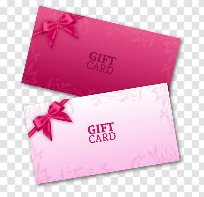 Gift Card Ribbon Adobe Illustrator - Ifwe - Vector Cards Transparent PNG