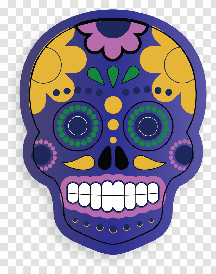 Skull Mexico Transparent PNG