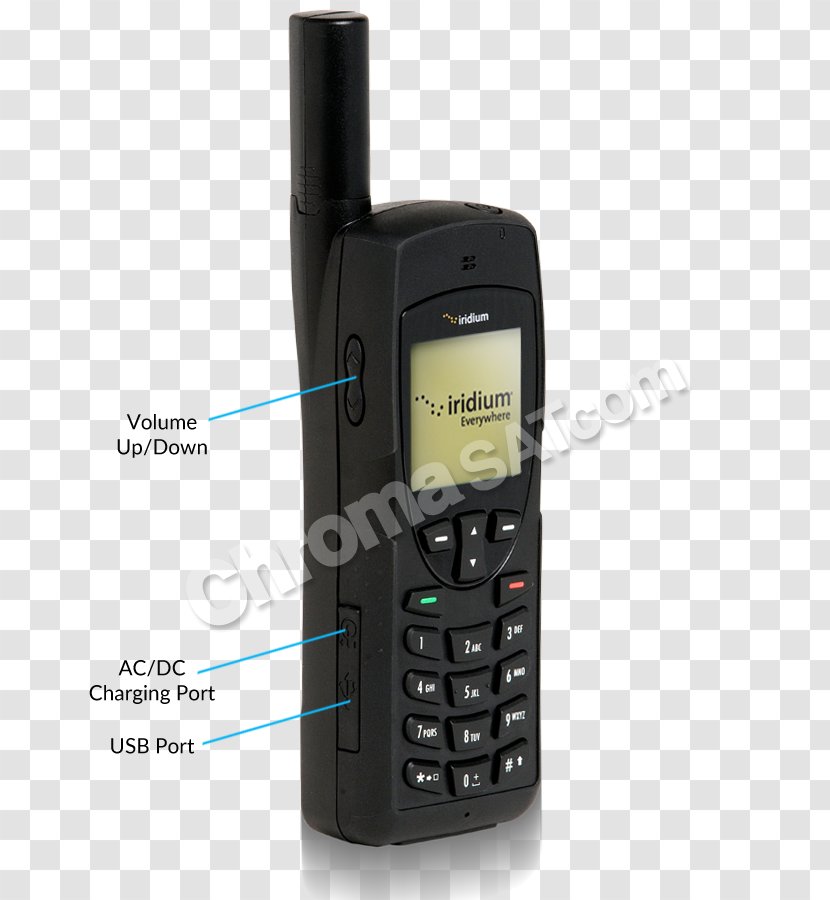 Mobile Phones Telephone Satellite Iridium Communications Telephony - Call - Rechargeable Phone Transparent PNG