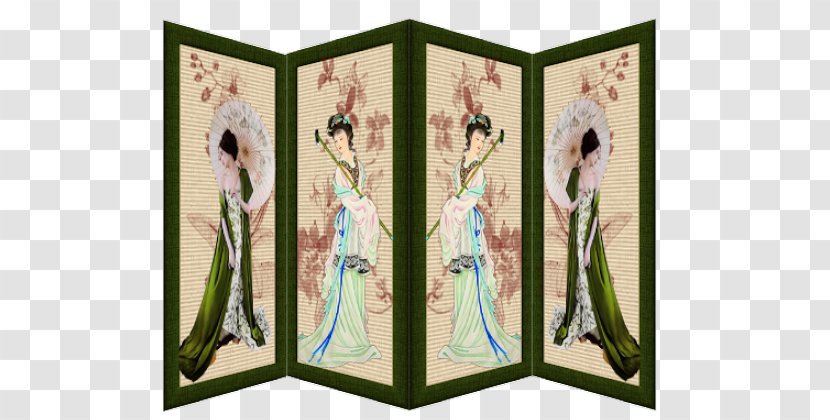 Folding Screen Japanese Language Furniture Design - Baguette Transparent PNG