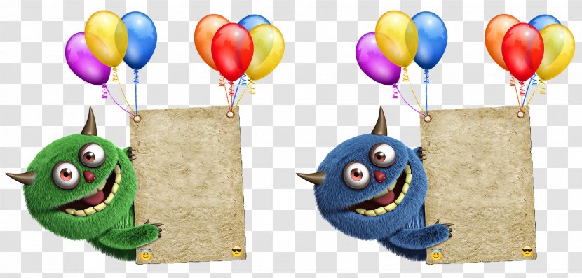 Birthday Party Wish Happiness Greeting & Note Cards - Balloon Transparent PNG