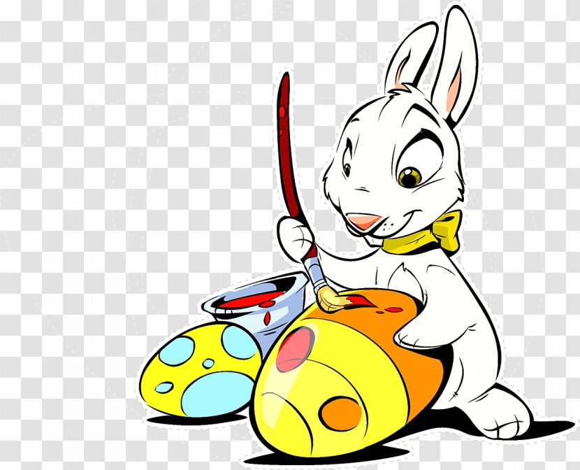 Easter Bunny Egg Rabbit Clip Art - Pollinator Transparent PNG