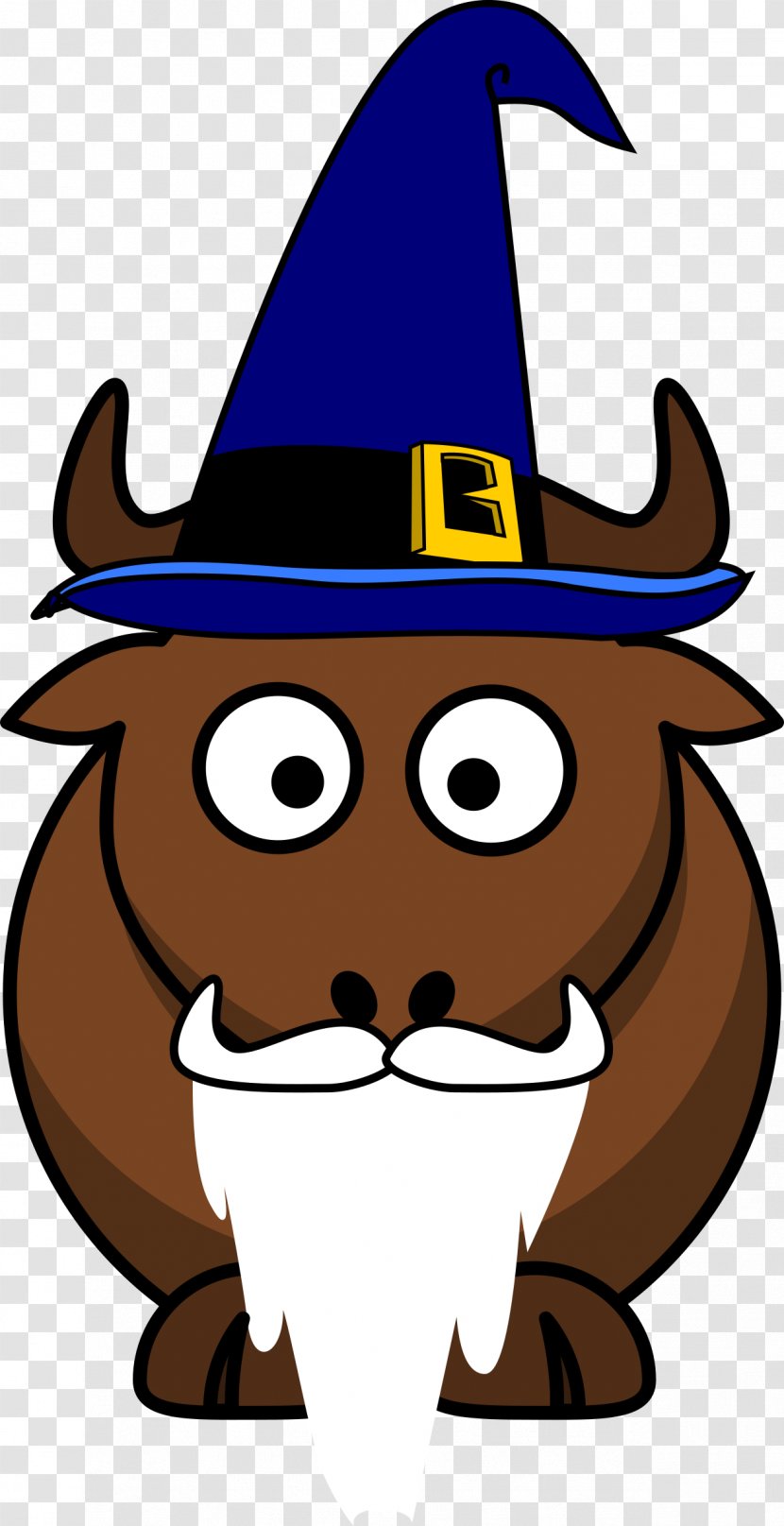 Wildebeest Cartoon GNU Clip Art - Animation - Free Software Transparent PNG