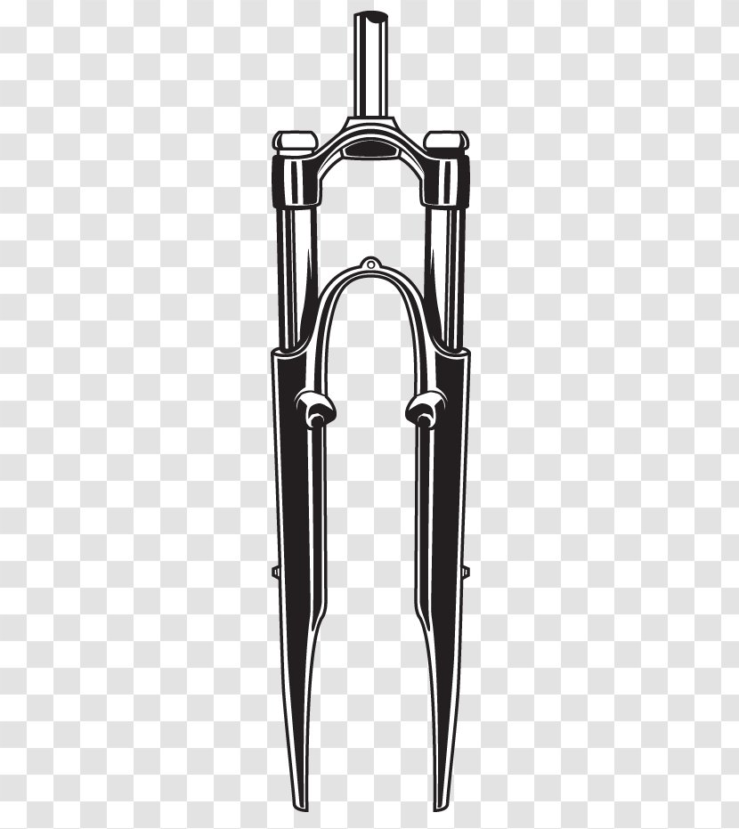 Bicycle Forks ANT Cadence Suspension - Light Transparent PNG