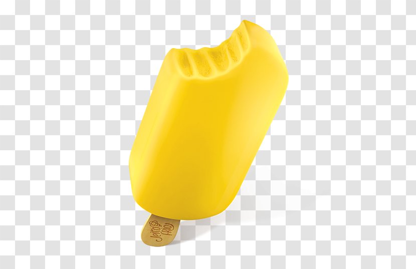 Ice Cream Cone Mango - Yellow - Popsicles Transparent PNG