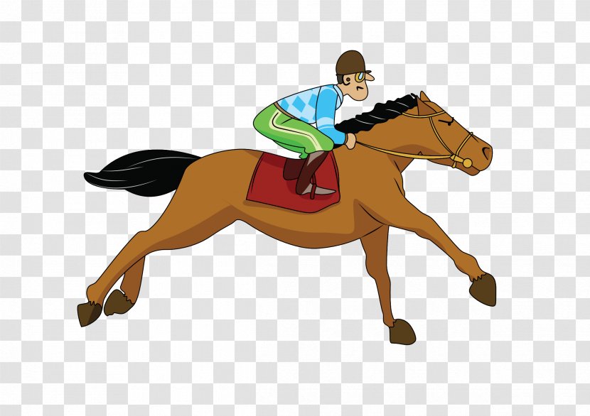 Horse Racing Jockey International Clip Art - Stallion Transparent PNG