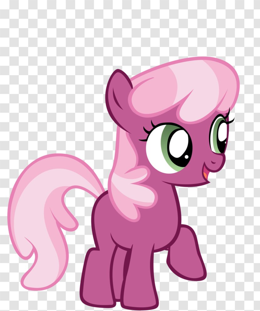 Pony Cat Cheerilee Pinkie Pie Horse - Watercolor Transparent PNG