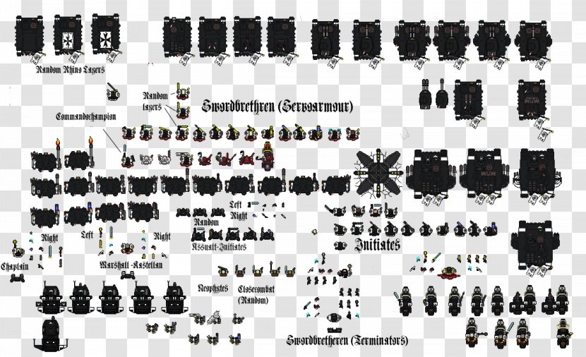 Warhammer 40,000: Space Marine Fantasy Battle Dawn Of War Vassal Engine - 40000 - Dark Seamless Transparent PNG