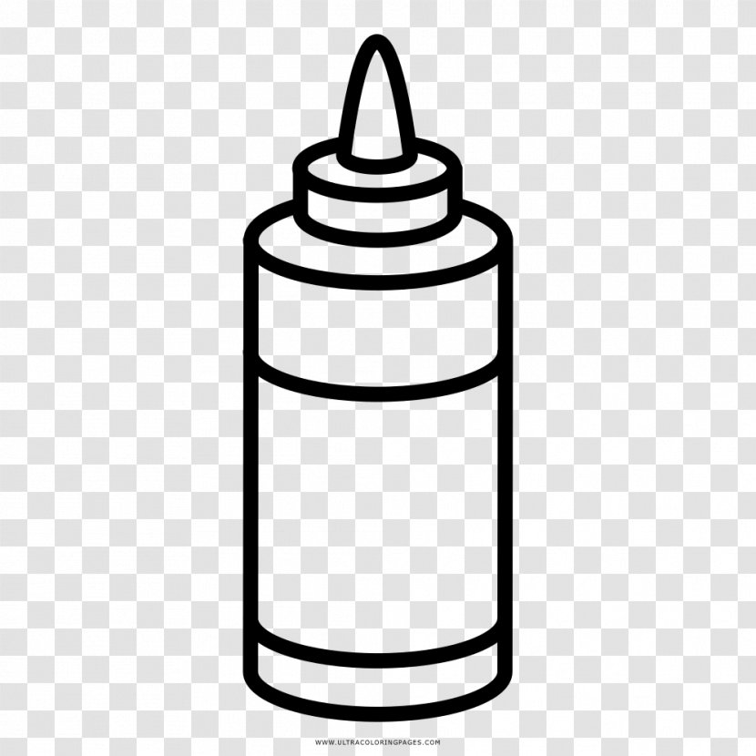 Adhesive Drawing Coloring Book Company - Drinkware - Bottle Transparent PNG