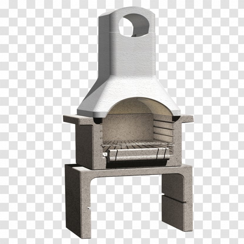 Barbecue Grilling Cooking Concrete Oven - Cartoon Transparent PNG