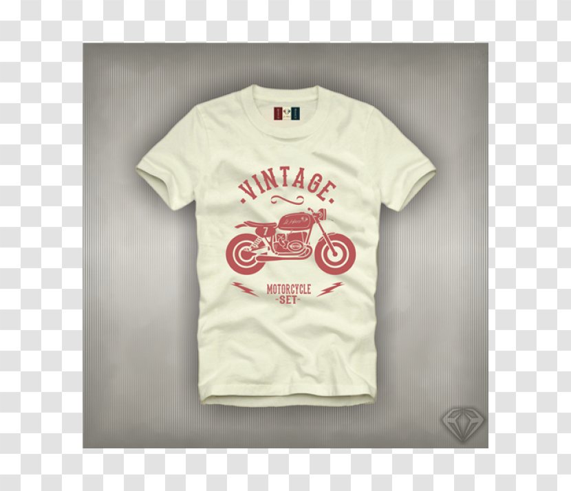 Long-sleeved T-shirt Logo Font - Sleeve - Classic Motorcycle Transparent PNG