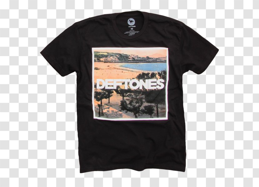 T-shirt Deftones Concert Incubus - Black Transparent PNG