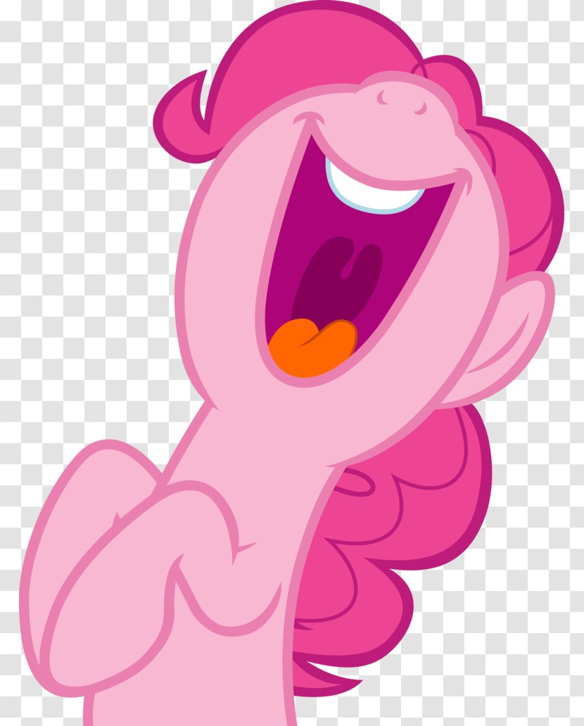 Pinkie Pie Rainbow Dash Pony The Laughter Song - Cartoon - Flower Transparent PNG