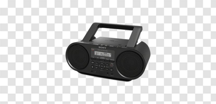 Radio Boombox Sony ZS-RS60BT CD Player Corporation - Sound - Cd Recorder Transparent PNG