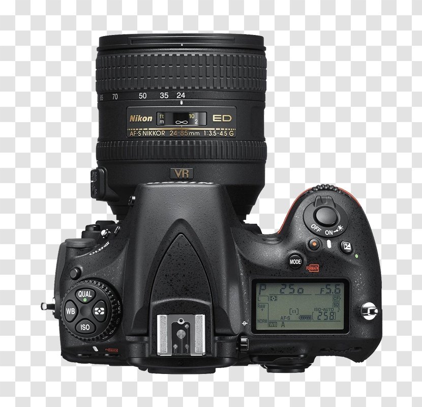 Nikon D810 D800 D850 Digital SLR Camera - Photo Cameras Transparent PNG