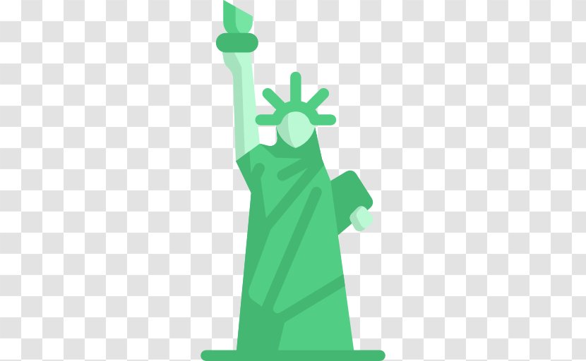 Statue Of Liberty - Green - New York City Transparent PNG