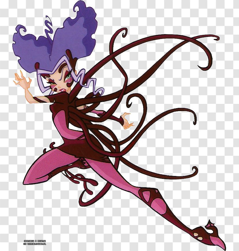 The Trix Bloom Flora Stella Tecna - Mythical Creature - Winx Transparent PNG